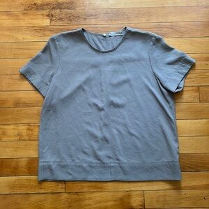 Everlane Taupe Blouse